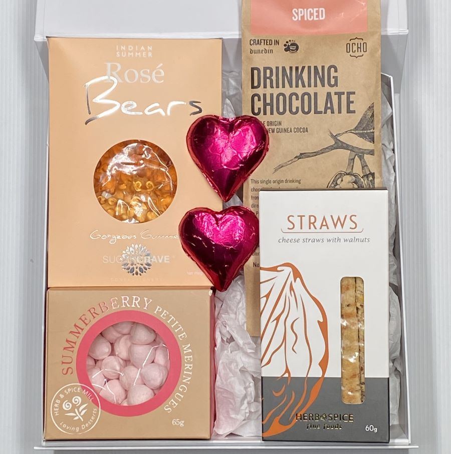 Small Pink Gourmet All But One Gifts Corporate Gift Boxes